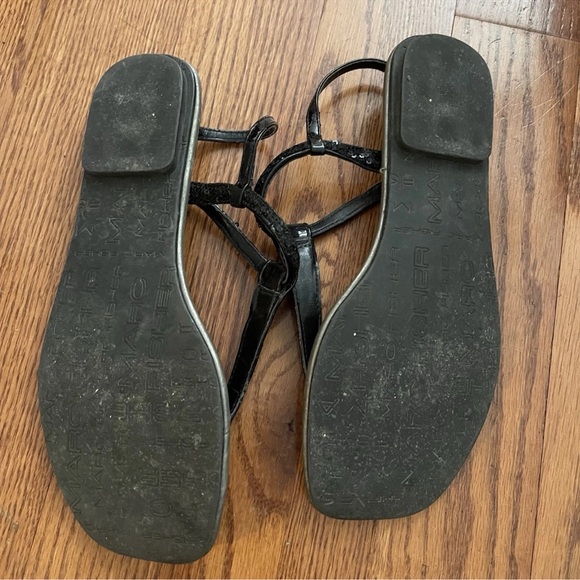 Marc Fisher Sequined Flat Sandals Size 7.5 Women - Picture 7 of 8